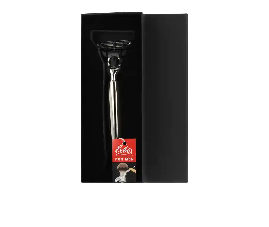 Erbe Solingen Rasierer Mach 3, Metall Begrenztes Angebot
