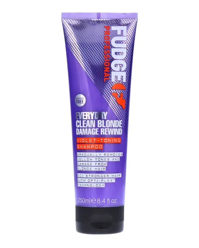 Fudge Everyday Clean Blonde Damage Rewind Violet-Toning Shampoo Kracherpreis