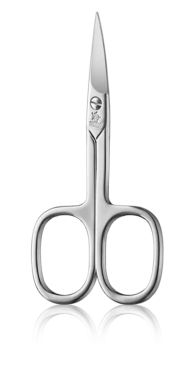 Kracherpreis Pfeilring Scheren Nagelschere, nickelfreie Oberfläche (9 cm)