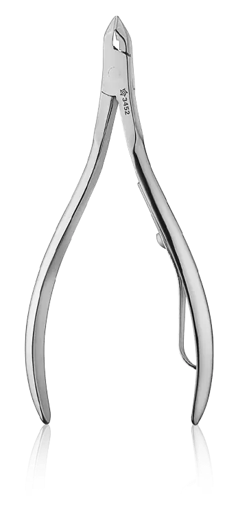 Rabatt Pfeilring Hautzangen Hautzange, halbe Schneide, vernickelt 9,5 cm