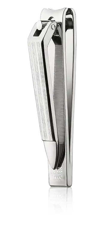Markenprodukt Pfeilring Nagelknipser Nagelknipser guillochiert, vernickelt (6 cm)