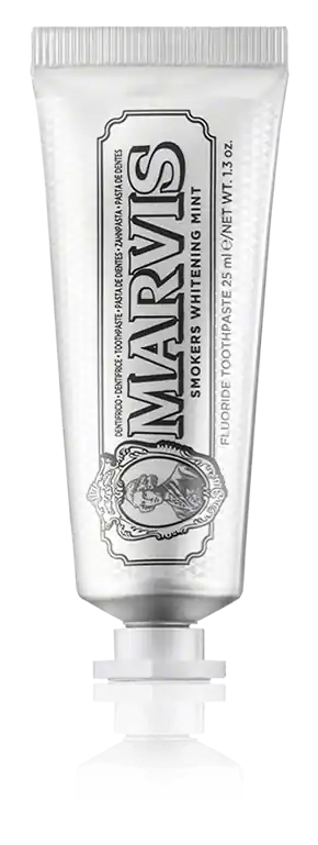 Kostenloser Rückversand Marvis Zahnpasta Smokers Whitening Mint Toothpaste (25 ml)