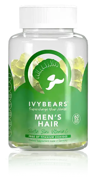 IvyBears Vitamin Gummies Men’s Hair 60 Stück (150 g) Top-Qualität
