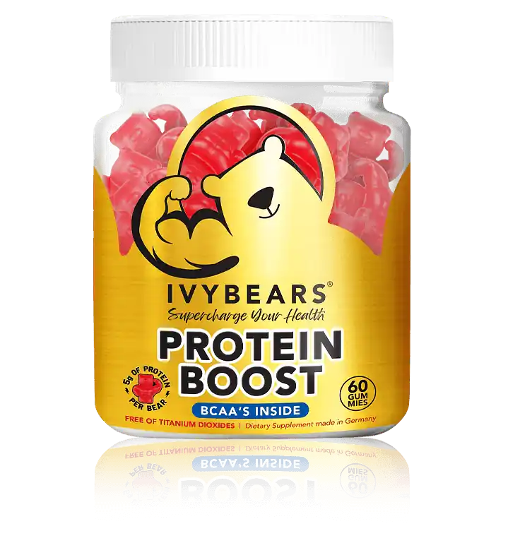 IvyBears Vitamin Gummies Protein Boost 60 Stück (900 g) Solange Der Vorrat Reicht