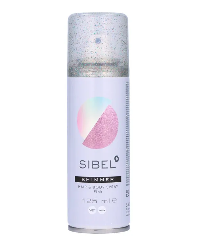 Sibel Shimmer Hair & Body Spray Pink - Art P005264 Direkt Vom Hersteller