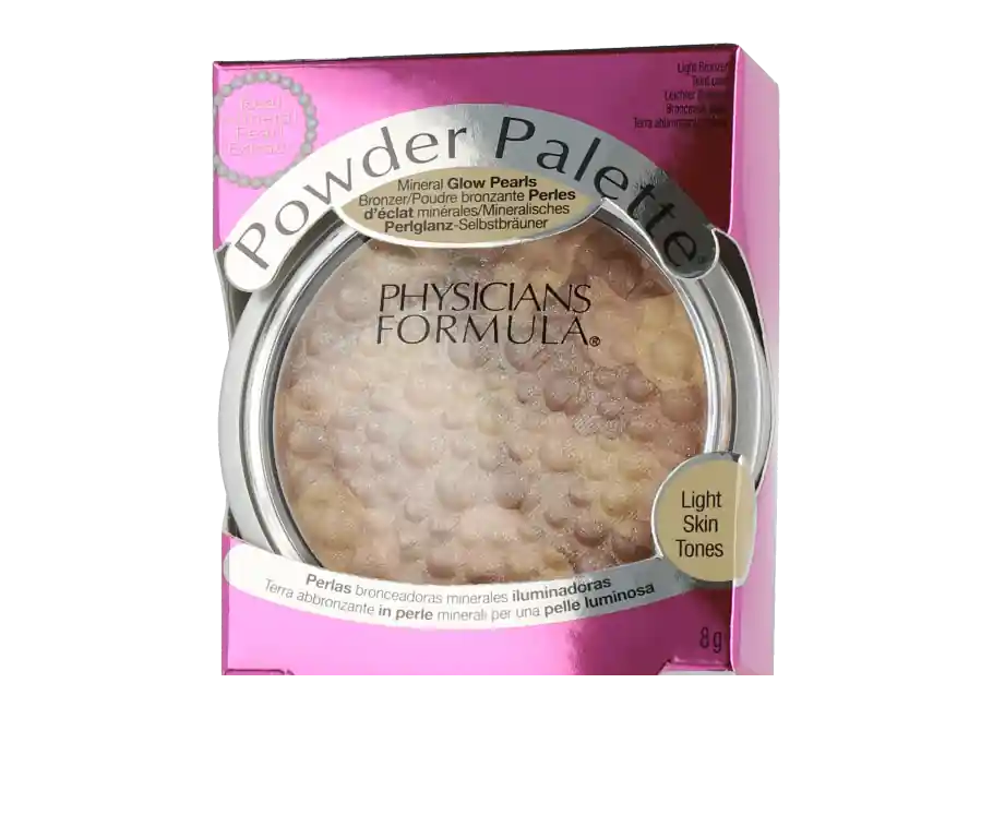 Bestseller Physicians Formula Powder Palette Mineral Glow Pearls Light Bronzer (8 g)