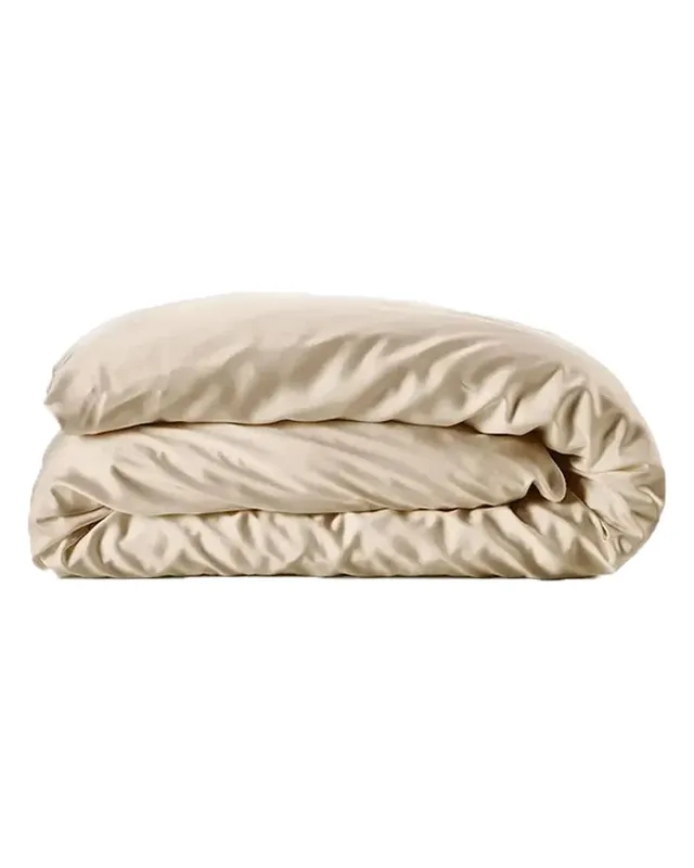 Echt Yuaia Haircare Bamboo Duvet Cover Champagne 140 X 220