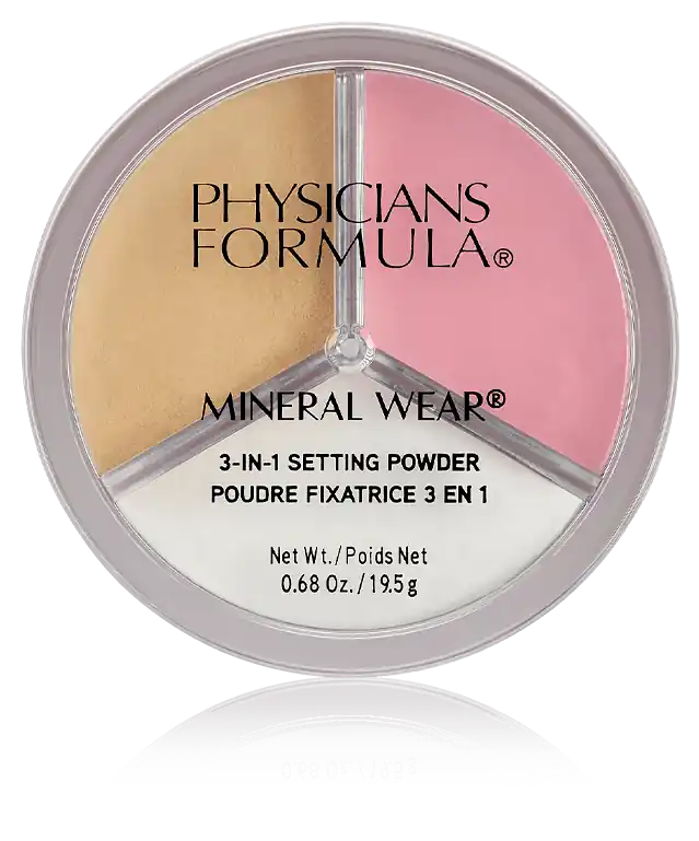 Handgefertigt Physicians Formula Mineral Wear 3-in-1 Setting Powder (19,5 g)