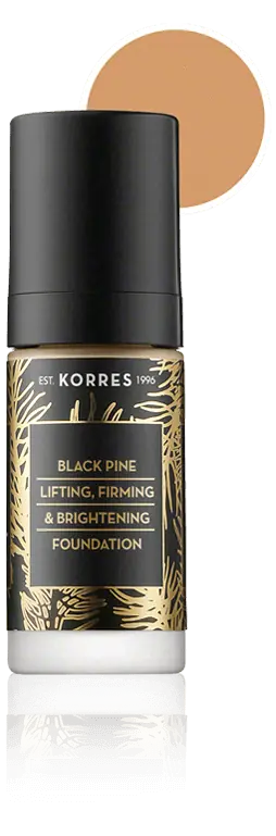 Sofort Bestellen Korres Black Pine Foundation Lifting, Firming & Brightening BPF3 (30 ml)
