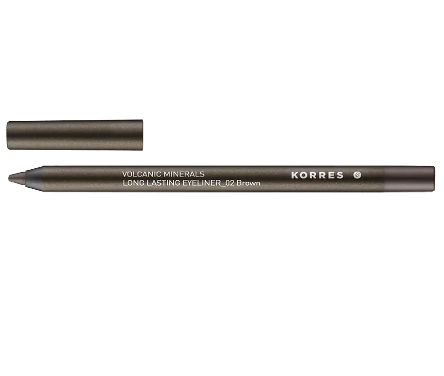 Korres Volcanic Minerals Long Lasting Eyeliner 02 Brown (1,2 g) Beliebt