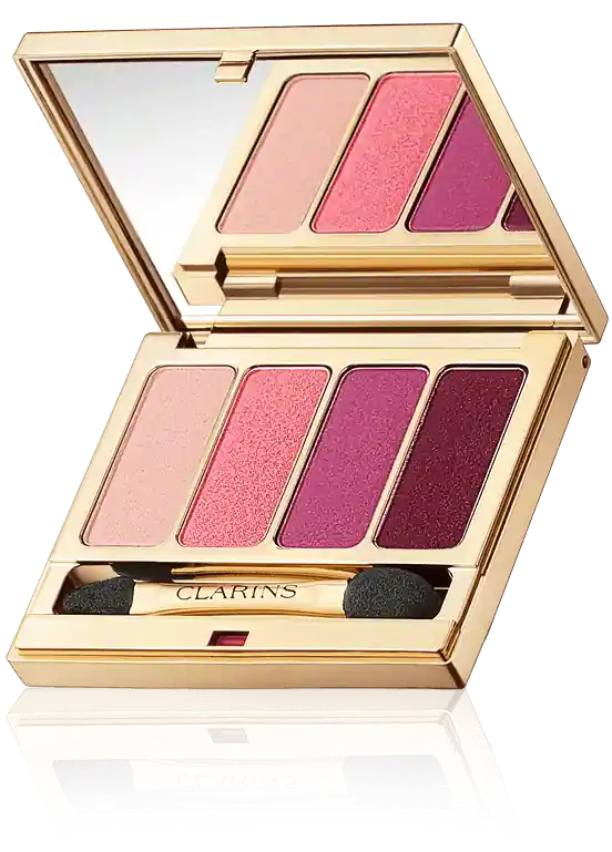 Clarins Palette 4 Couleurs 07 Lovely Rose (6,9 g) Kostenloser Versand
