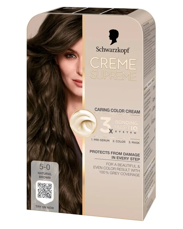Schwarzkopf Creme Supreme 5-0 Natural Brown Großhandel