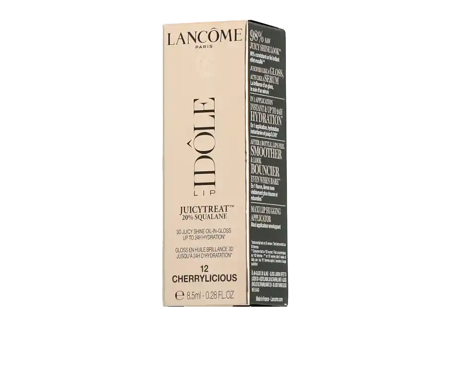 Lancôme Lip Idôle Juicytreat 12 Cherrylicious (8,5 ml) Garantierte Lieferung