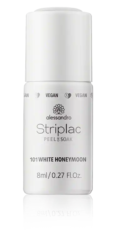 Alessandro Striplac Peel or Soak 101 White Honeymoon (8 ml) Heute Kaufen