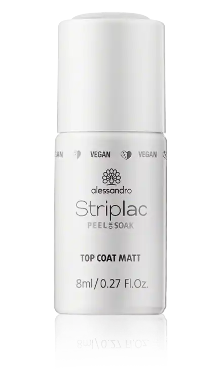 Alessandro Striplac Peel or Soak Top Coat Matt (8 ml) Mega-Angebot