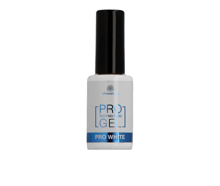 Alessandro PRO Natural Nails Protecting Base Gel Pro White (8 ml) Geld-Zurück-Garantie