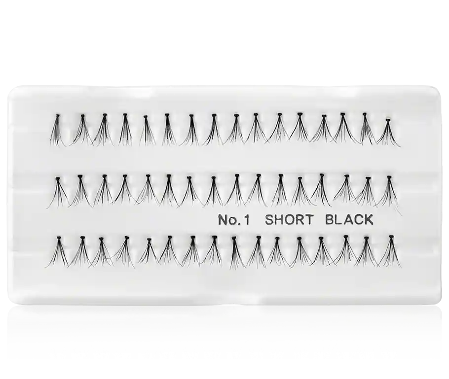 Artdeco Wimpern Permanent Lashes 1 Short Black (48 Stück) Zertifiziert