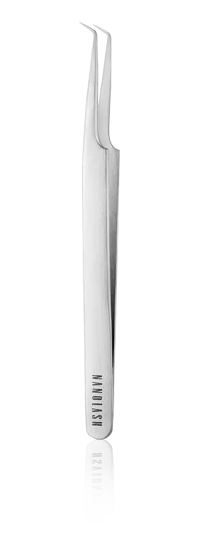 Nanolash Eyelash Tweezers L Shape Nur Heute