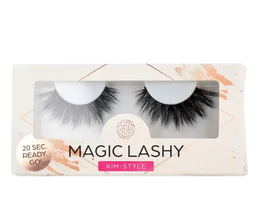 GL Beauty Magic Lashy Black Stripe Kim-Style (1 Paar) Im Trend