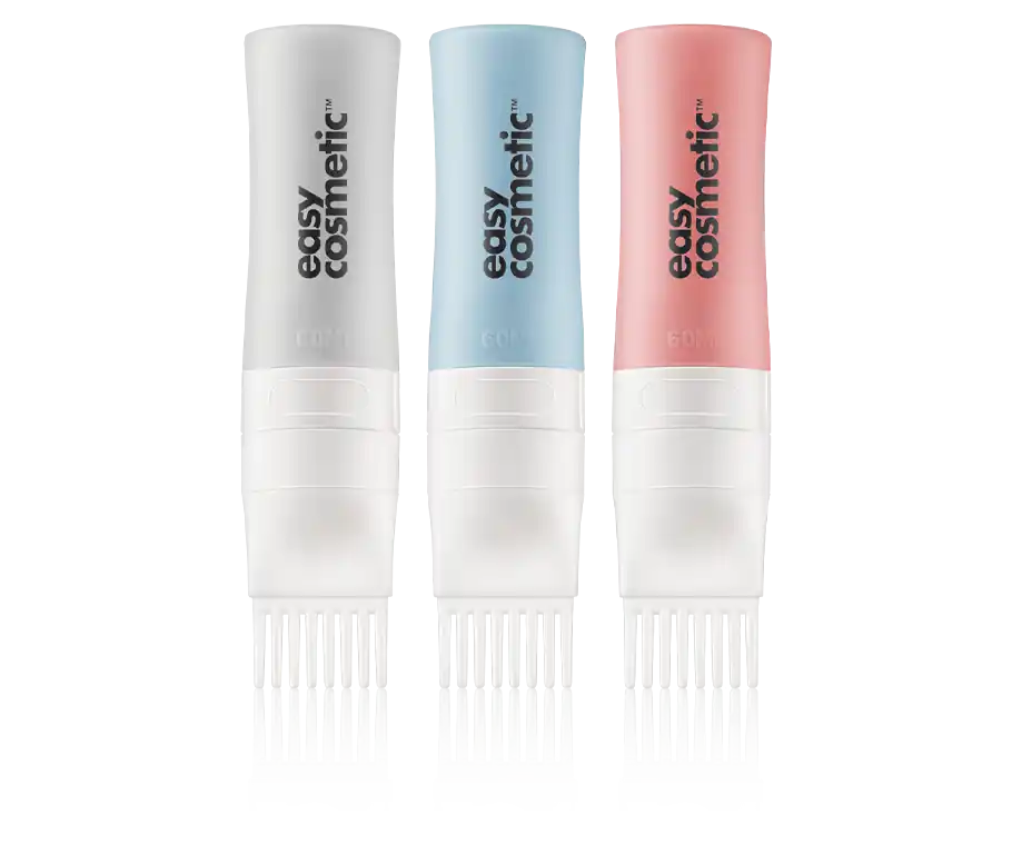 easycosmetic Travel & Sports Hair Treatment Bottle Set (3 Stück) Zertifiziert