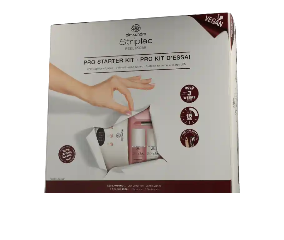 Alessandro Striplac Peel or Soak Starter Kit mit Stiplac 110 Panama Hut Mega-Angebot