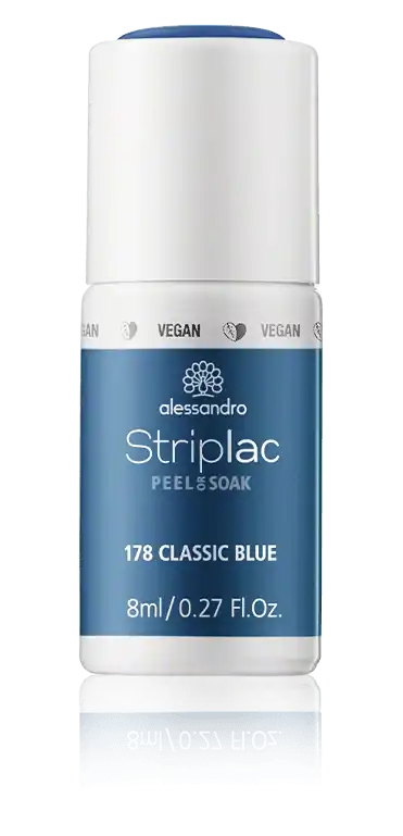 Alessandro Striplac Peel or Soak 178 Classic Blue (8 ml) Beliebt