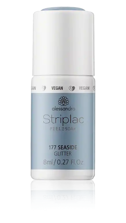 Super-Preis Alessandro Striplac Peel or Soak 177 Seaside Glitter (8 ml)