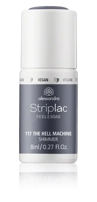 Direkt Vom Hersteller Alessandro Striplac Peel or Soak 117 The Hell Machine Shimmer (8 ml)
