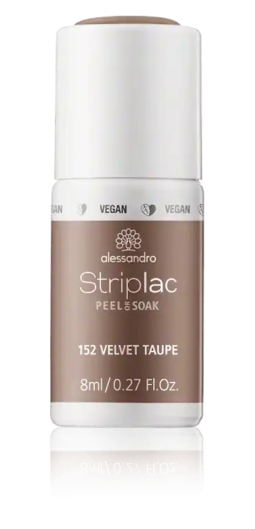 Alessandro Striplac Peel or Soak 152 Velvet Taupe (8 ml) Markenprodukt