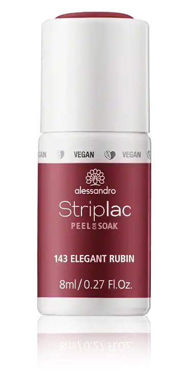 Heißes Angebot Alessandro Striplac Peel or Soak 143 Elegant Rubin Shimmer (8 ml)