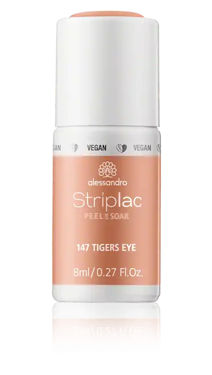 Alessandro Striplac Peel or Soak 147 Tiger's Eye Metallic (8 ml) Preisreduziert