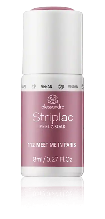 Alessandro Striplac Peel or Soak 112 Meet Me In Paris (8 ml) Markenprodukt