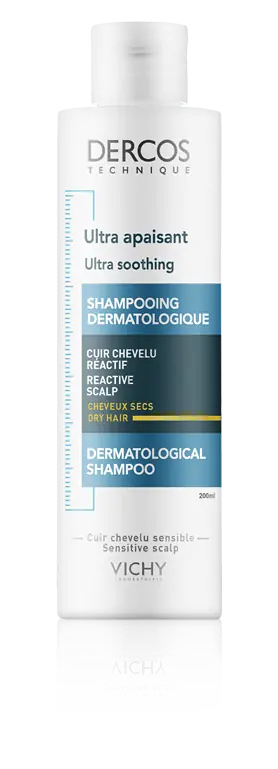 Vichy Dercos Ultra Soothing Shampoo Dry Hair (200 ml) Nur Für Kurze Zeit