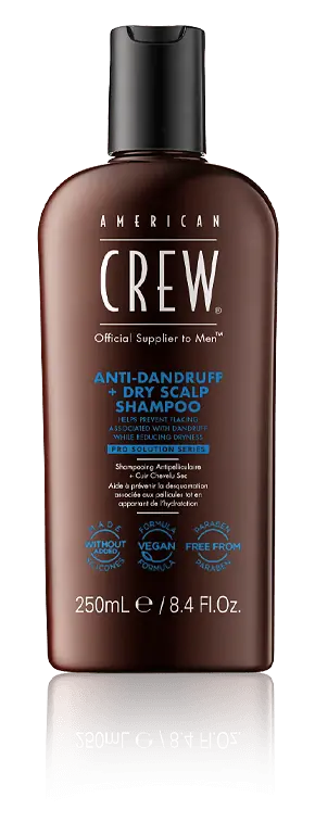 Garantierte Lieferung American Crew Hair and Body Care Anti-Dandruff + Dry Scalp Shampoo (250 ml)