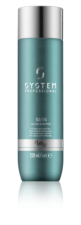 System Professional LipidCode Man Silver Shampoo M1S (250 ml) Billig