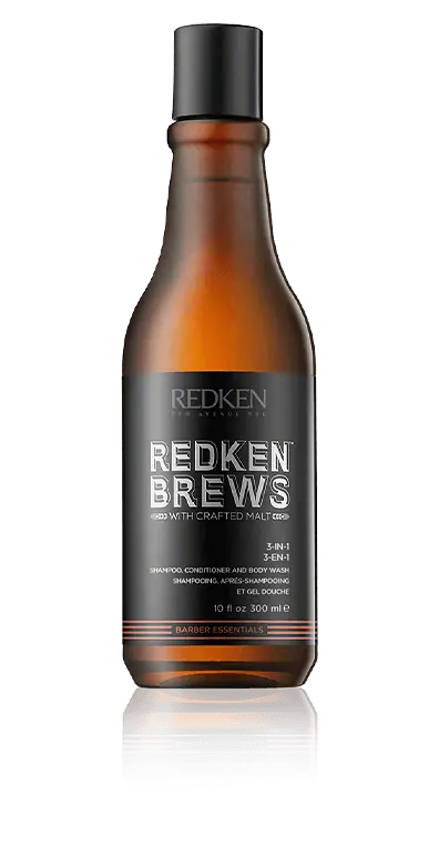 Jetzt Zugreifen Redken Brews 3-in-1 Shampoo, Conditioner and Body Wash (300 ml)
