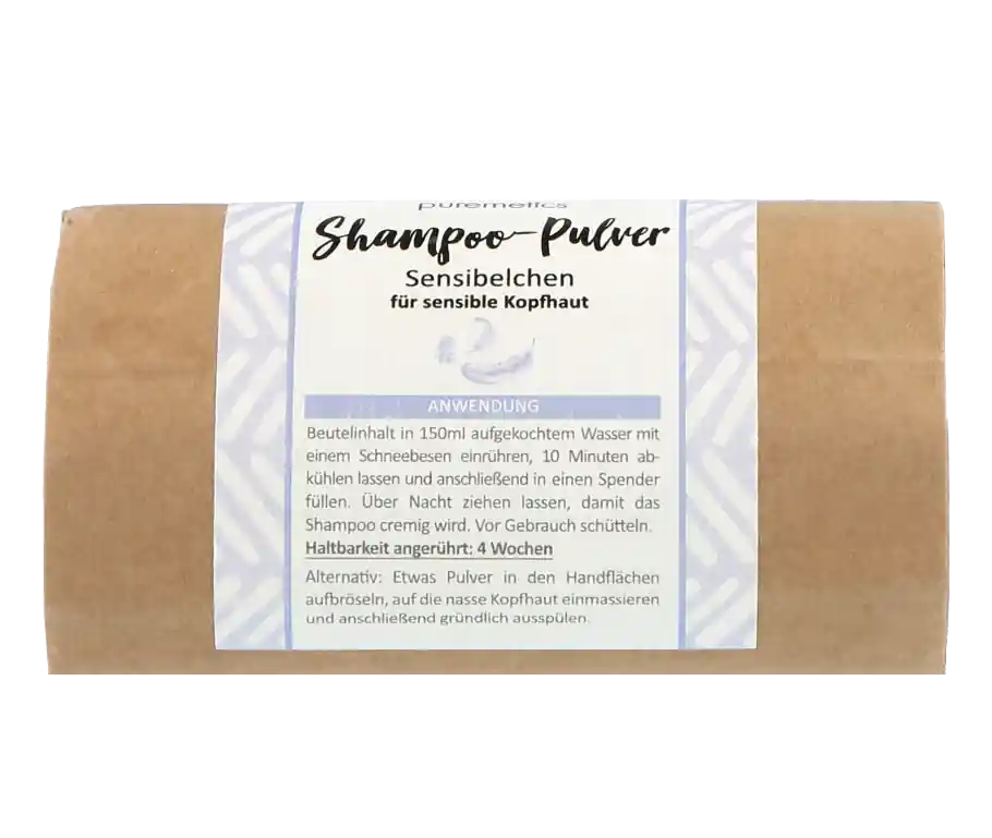 puremetics Shampoo-Pulver Sensibelchen (50 g) Expressversand