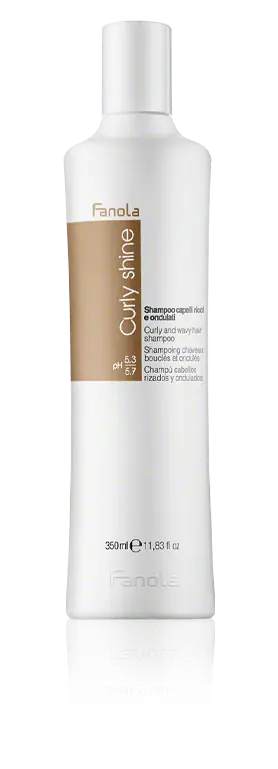 Fanola Curly Shine Curly and Wavy Hair Shampoo (350 ml) Direkt Vom Hersteller